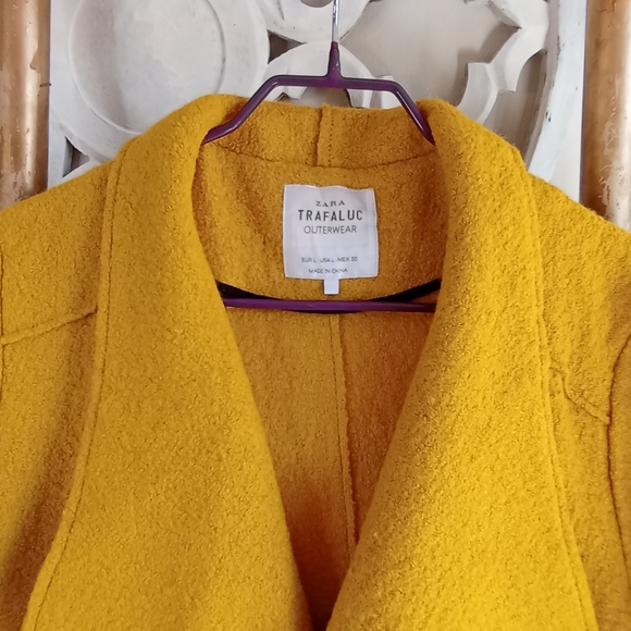 💖💖💖 Zara Woolen Open Coat - Picture 3 of 17